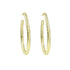 1-inch 18k gold open hoop earrings<br>in yellow gold <span class='visuallyhidden'>Phone or text 323-404-2959 for shopping assistance</span>